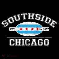 Chicago Flaggift Southside Chicago Gift City Of Chicago Flag Meaningful Gift Flatbill Hat