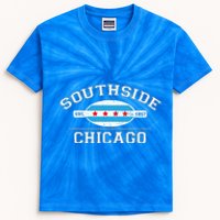 Chicago Flaggift Southside Chicago Gift City Of Chicago Flag Meaningful Gift Kids Tie-Dye T-Shirt