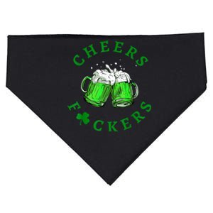 Cheers Fuckers St Patricks Day Beer Drinking Mugs USA-Made Doggie Bandana