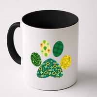 Cute Funny St Patrick's Day Patterns Pet Animal Paw Mug