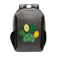 Cute Funny St Patrick's Day Patterns Pet Animal Paw Vector Backpack