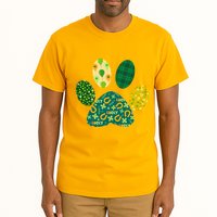Cute Funny St Patrick's Day Patterns Pet Animal Paw Tall T-Shirt