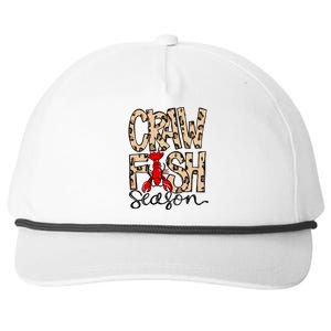 Craw Fish Season Leopard Print Love Crawfish Tee Cute Gift Snapback Five-Panel Rope Hat