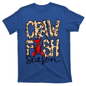 Craw Fish Season Leopard Print Love Crawfish Tee Cute Gift T-Shirt