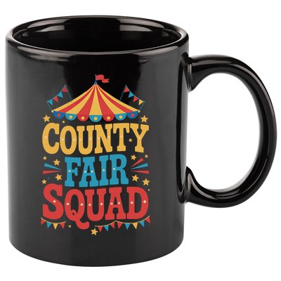 County Fair Squad 11oz C Handle Ceramic Mug