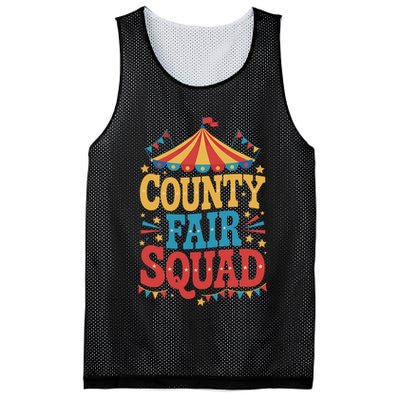 County Fair Squad Mesh Reversible Basketball Jersey Tank