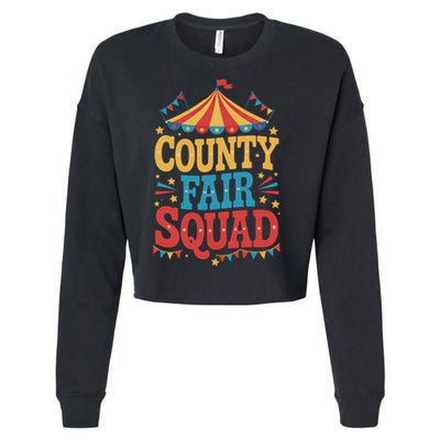 County Fair Squad Cropped Pullover Crew