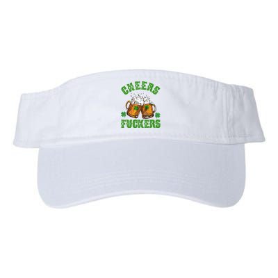 Cheers Fuckers St Patrick's Day Beers Festive Visor