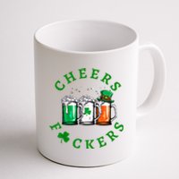 Cheers Fuckers St Patricks Day Ireland Beer Drinking Mugs Gift Coffee Mug