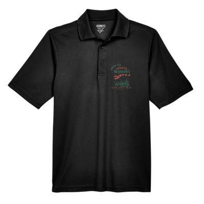 Caring For Special Deliveries Nicu Nurse Christmas Men's Origin Performance Pique Polo