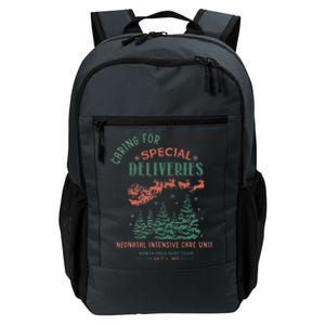 Caring For Special Deliveries Nicu Nurse Christmas Daily Commute Backpack