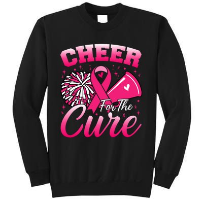 Cheer For Sport Breast Cancer Awareness Cheerleader Sweatshirt