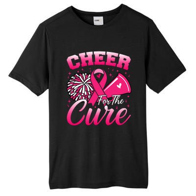 Cheer For Sport Breast Cancer Awareness Cheerleader Tall Fusion ChromaSoft Performance T-Shirt