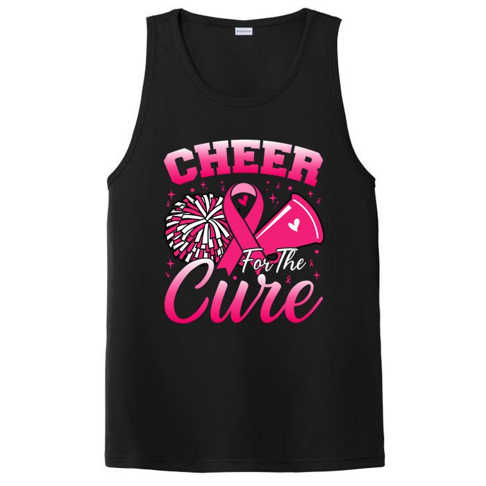 Cheer For Sport Breast Cancer Awareness Cheerleader PosiCharge Competitor Tank