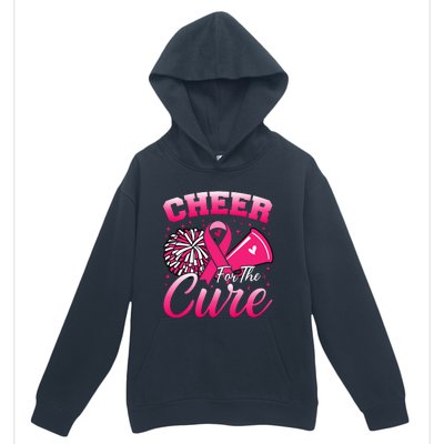 Cheer For Sport Breast Cancer Awareness Cheerleader Urban Pullover Hoodie