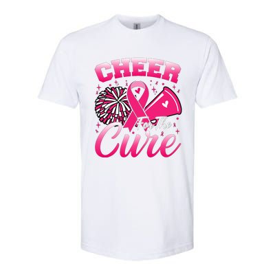 Cheer For Sport Breast Cancer Awareness Cheerleader Softstyle CVC T-Shirt