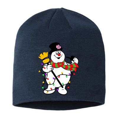 Cute Frosty Snowman Funny Christmas Snowmen Gifts For Family Sustainable Beanie