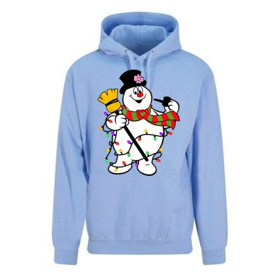 Cute Frosty Snowman Funny Christmas Snowmen Gifts For Family Unisex Surf Hoodie