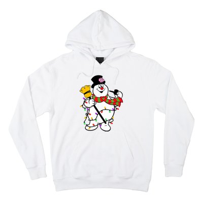 Cute Frosty Snowman Funny Christmas Snowmen Gifts For Family Hoodie