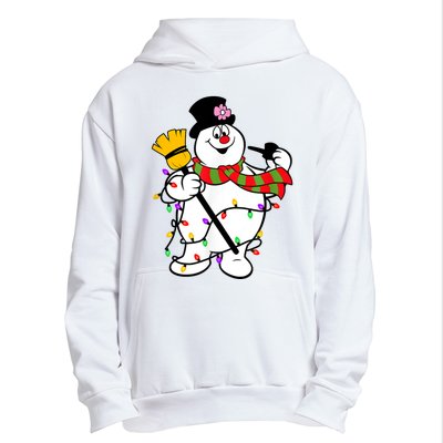 Cute Frosty Snowman Funny Christmas Snowmen Gifts For Family Urban Pullover Hoodie