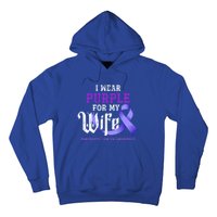 Cancer Fight Support Husband Gift Pancreatic Cancer Funny Gift Hoodie