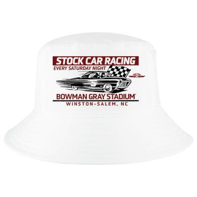 Checkered Flag Sports Tan Bowman Gray Stadium Clash Every Saturday Nigh Cool Comfort Performance Bucket Hat