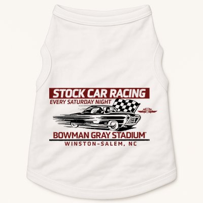 Checkered Flag Sports Tan Bowman Gray Stadium Clash Every Saturday Nigh Doggie Tank