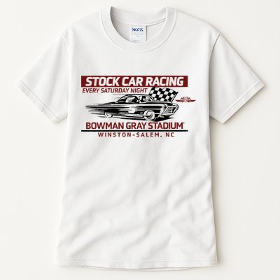 Checkered Flag Sports Tan Bowman Gray Stadium Clash Every Saturday Nigh Tall T-Shirt