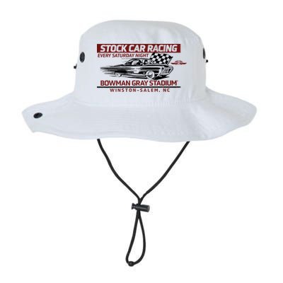 Checkered Flag Sports Tan Bowman Gray Stadium Clash Every Saturday Nigh Bucket Hat