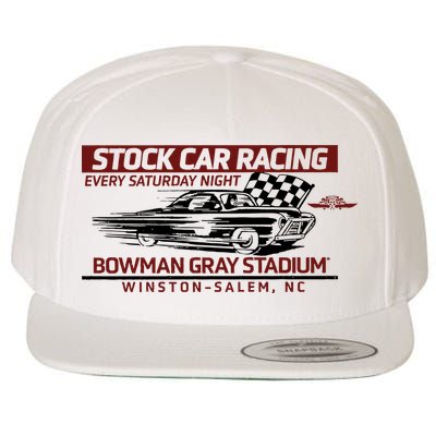 Checkered Flag Sports Tan Bowman Gray Stadium Clash Every Saturday Nigh Wool Snapback Cap