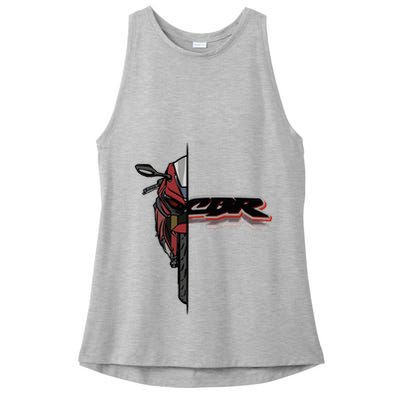 Cbr Fireblade Sportbike Motorcycle Ladies PosiCharge Tri-Blend Wicking Tank