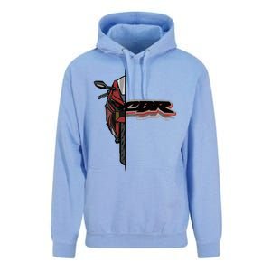 Cbr Fireblade Sportbike Motorcycle Unisex Surf Hoodie