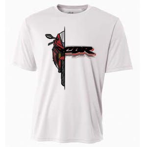 Cbr Fireblade Sportbike Motorcycle Cooling Performance Crew T-Shirt