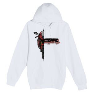 Cbr Fireblade Sportbike Motorcycle Premium Pullover Hoodie