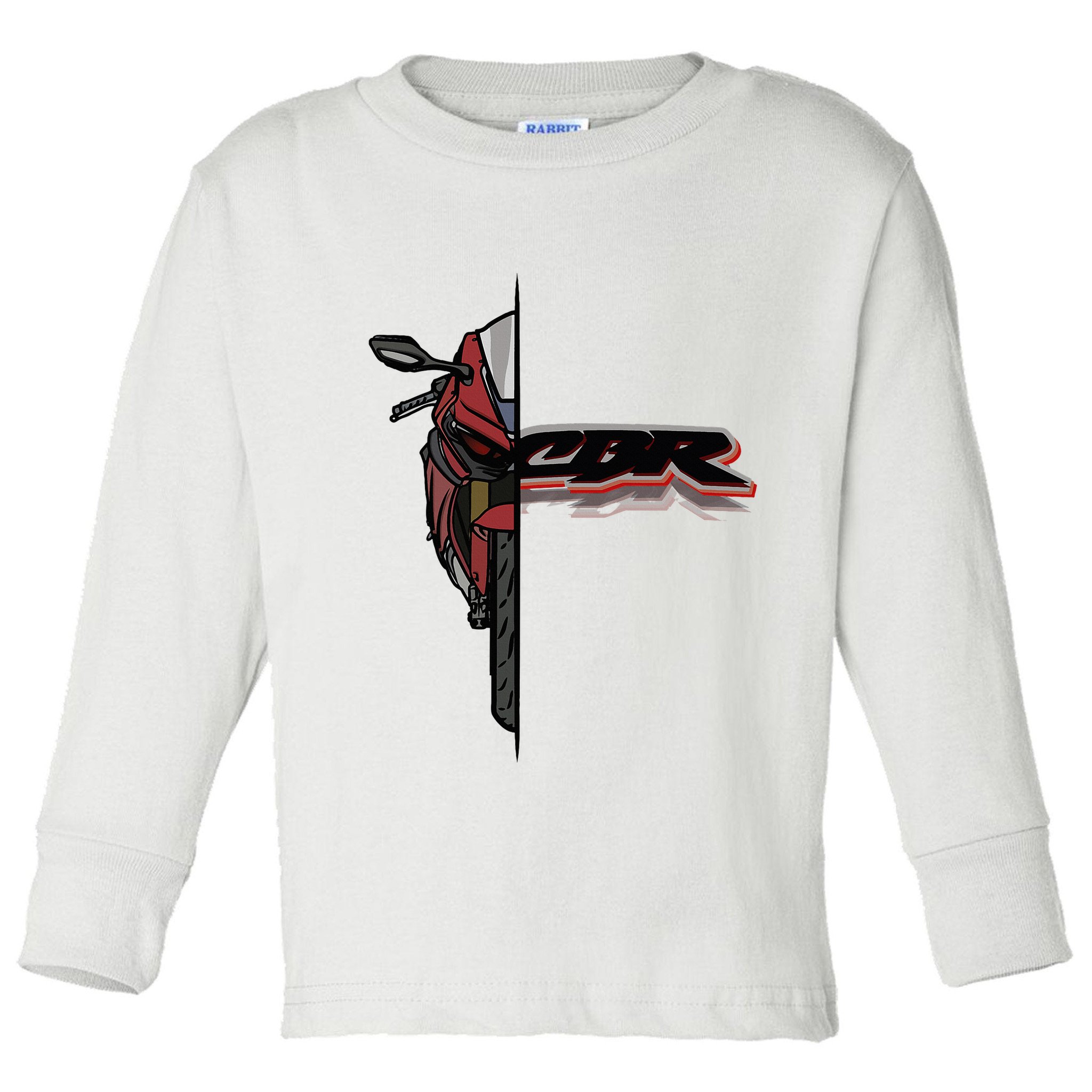 Cbr Fireblade Sportbike Motorcycle Toddler Long Sleeve Shirt
