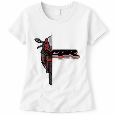 Cbr Fireblade Sportbike Motorcycle Womens T-Shirt
