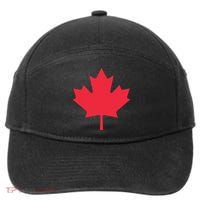Canadian Flag Shirts Red Maple Leaf Canada Day 7-Panel Snapback Hat