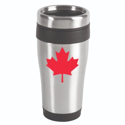 Canadian Flag Shirts Red Maple Leaf Canada Day 16oz Travel Tumbler