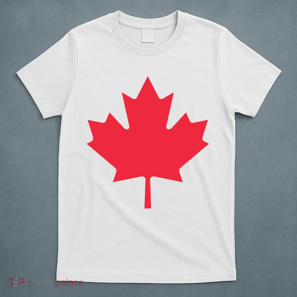 Canadian Flag Shirts Red Maple Leaf Canada Day T-Shirt