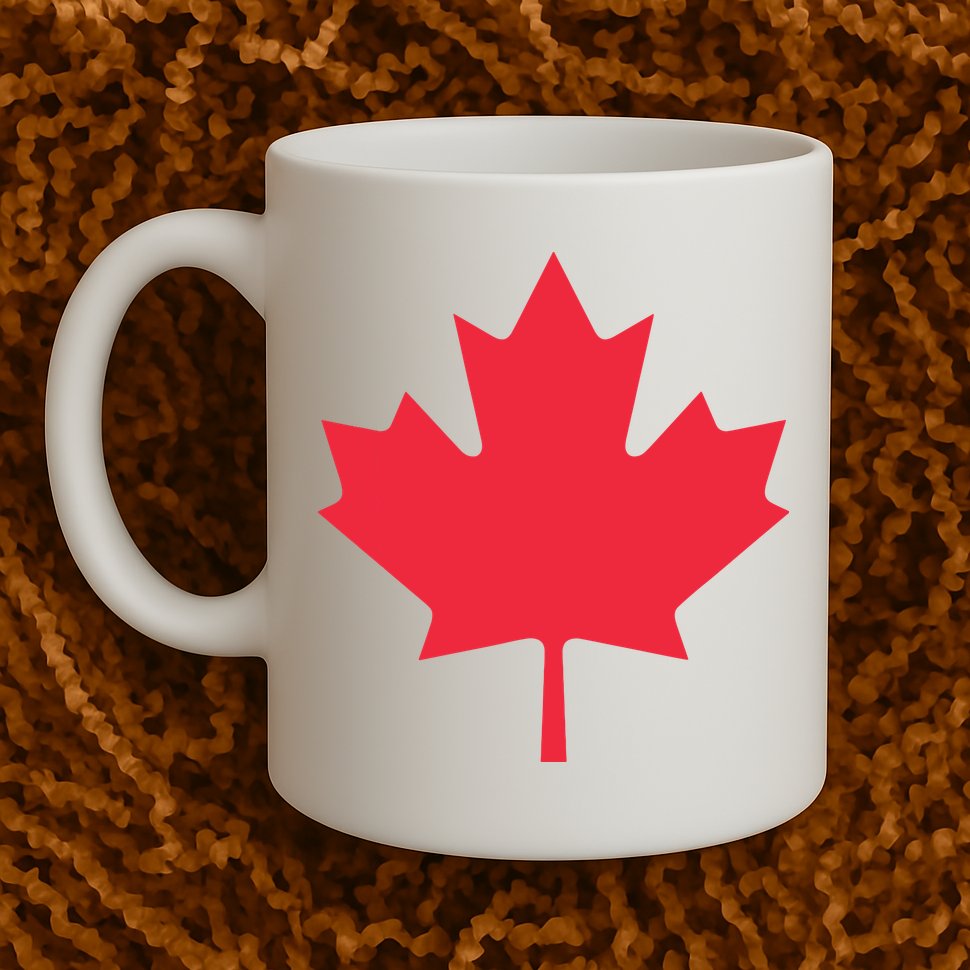 Canadian Flag Shirts Red Maple Leaf Canada Day Mug