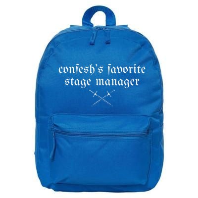 ConfeshS Favorite Stage Manager 16 in Basic Backpack