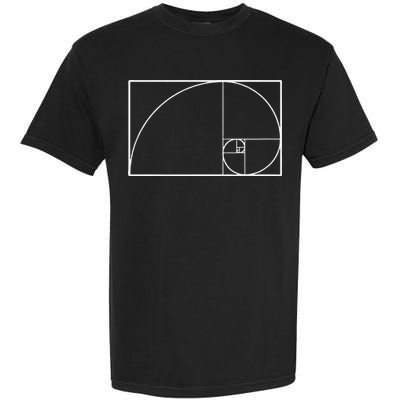 Cool Fibonacci Spiral Trendy Math Lover Science Garment-Dyed Heavyweight T-Shirt