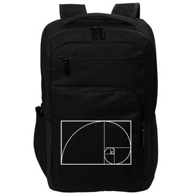 Cool Fibonacci Spiral Trendy Math Lover Science Impact Tech Backpack