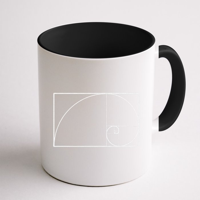 Cool Fibonacci Spiral Trendy Math Lover Science Mug