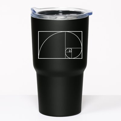Cool Fibonacci Spiral Trendy Math Lover Science Tumbler