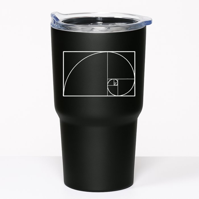 Cool Fibonacci Spiral Trendy Math Lover Science Tumbler