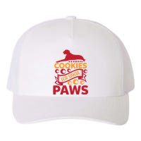 Cookies For Santa Paws Yupoong Adult 5-Panel Trucker Hat