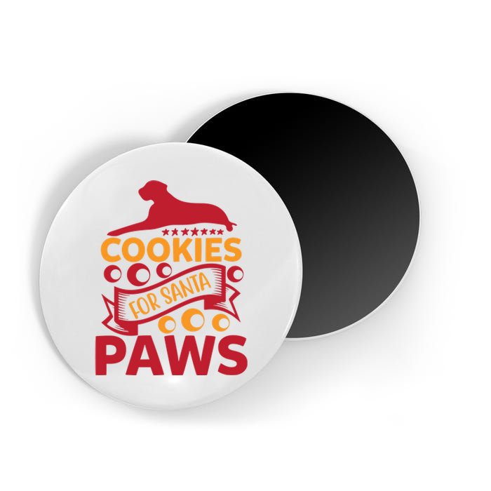 Cookies For Santa Paws Magnet