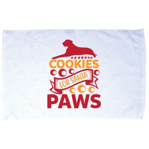 Cookies For Santa Paws Microfiber Hand Towel