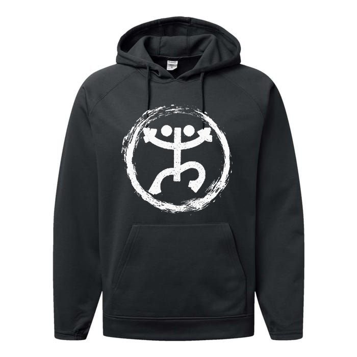 Coqui Frog Symbol Taino Puerto Rico Taina Boricua Boriken Performance Fleece Hoodie